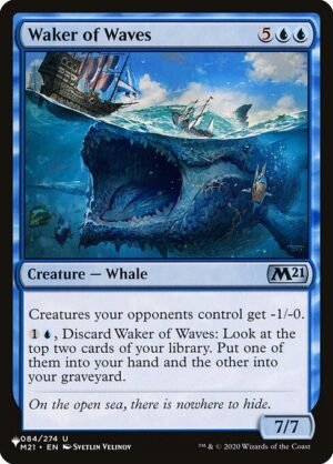 Waker of Waves<br /><span class="collector-number">Collector No. M21-84</span>