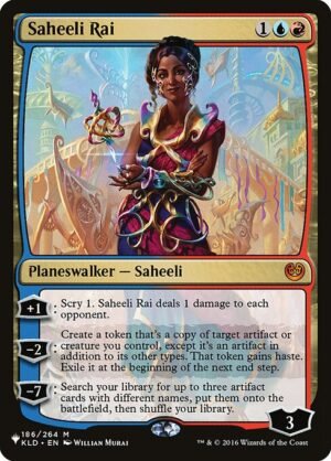 Saheeli Rai<br /><span class="collector-number">Collector No. KLD-186</span>