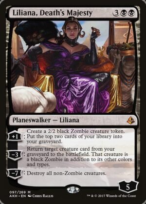 Liliana, Death's Majesty<br /><span class="collector-number">Collector No. 97</span>