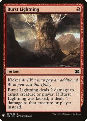 Burst Lightning<br /><span class="collector-number">Collector No. MM2-109</span>