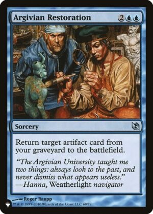 Argivian Restoration<br /><span class="collector-number">Collector No. DDF-69</span>