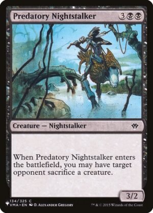 Predatory Nightstalker<br /><span class="collector-number">Collector No. VMA-134</span>
