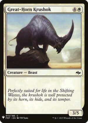 Great-Horn Krushok<br /><span class="collector-number">Collector No. FRF-13</span>