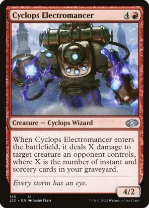 Cyclops Electromancer<br /><span class="collector-number">Collector No. 518</span>