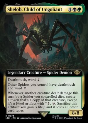 Shelob, Child of Ungoliant<br /><span class="collector-number">Collector No. 374</span>