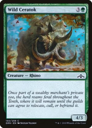 Wild Ceratok<br /><span class="collector-number">Collector No. 150</span>