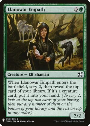 Llanowar Empath<br /><span class="collector-number">Collector No. DDU-18</span>