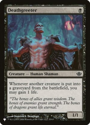 Deathgreeter<br /><span class="collector-number">Collector No. DDD-33</span>