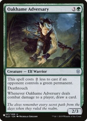 Oakhame Adversary<br /><span class="collector-number">Collector No. ELD-167</span>