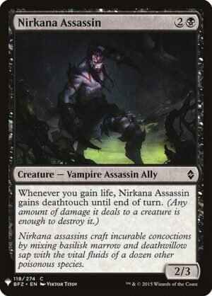 Nirkana Assassin<br /><span class="collector-number">Collector No. BFZ-118</span>