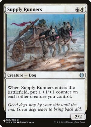 Supply Runners<br /><span class="collector-number">Collector No. JMP-7</span>