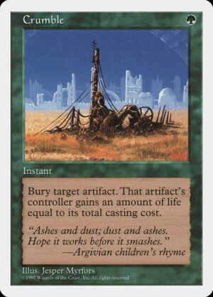 Crumble<br /><span class="collector-number">Collector No. 287</span>