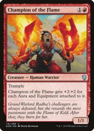 Champion of the Flame<br /><span class="collector-number">Collector No. 116</span>