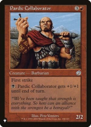 Pardic Collaborator<br /><span class="collector-number">Collector No. TOR-106</span>