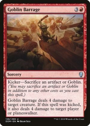 Goblin Barrage<br /><span class="collector-number">Collector No. 128</span>