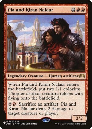 Pia and Kiran Nalaar<br /><span class="collector-number">Collector No. ORI-157</span>