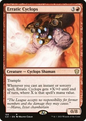 Erratic Cyclops<br /><span class="collector-number">Collector No. 166</span>