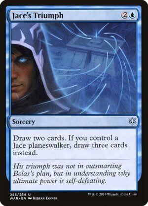 Jace's Triumph<br /><span class="collector-number">Collector No. 55</span>