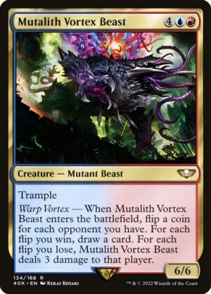 Mutalith Vortex Beast<br /><span class="collector-number">Collector No. 134</span>