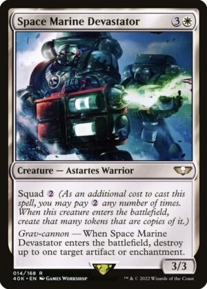 Space Marine Devastator<br /><span class="collector-number">Collector No. 14</span>