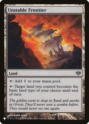 Unstable Frontier<br /><span class="collector-number">Collector No. CON-145</span>