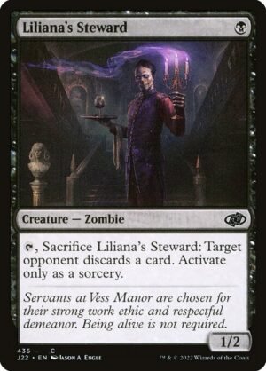 Liliana's Steward<br /><span class="collector-number">Collector No. 436</span>
