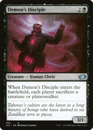 Demon's Disciple<br /><span class="collector-number">Collector No. 399</span>