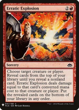 Erratic Explosion<br /><span class="collector-number">Collector No. PCA-41</span>