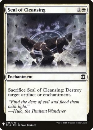 Seal of Cleansing<br /><span class="collector-number">Collector No. EMA-26</span>