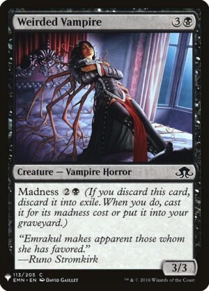 Weirded Vampire<br /><span class="collector-number">Collector No. EMN-113</span>