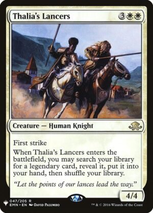 Thalia's Lancers<br /><span class="collector-number">Collector No. EMN-47</span>