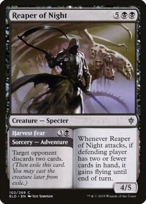 Reaper of Night // Harvest Fear<br /><span class="collector-number">Collector No. 102</span>