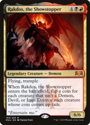 Rakdos, the Showstopper<br /><span class="collector-number">Collector No. 199</span>