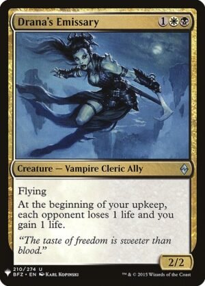 Drana's Emissary<br /><span class="collector-number">Collector No. BFZ-210</span>