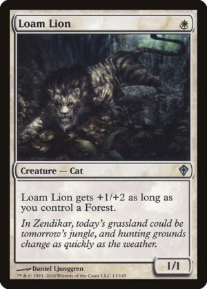 Loam Lion<br /><span class="collector-number">Collector No. 13</span>