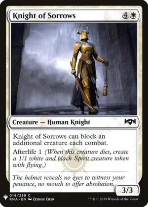 Knight of Sorrows<br /><span class="collector-number">Collector No. RNA-14</span>