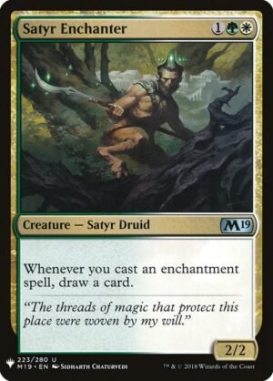 Satyr Enchanter<br /><span class="collector-number">Collector No. M19-223</span>