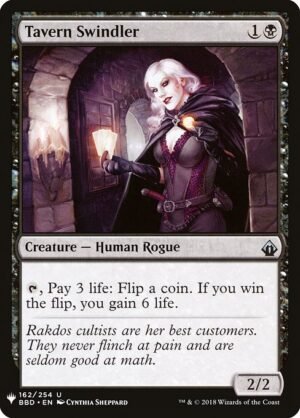 Tavern Swindler<br /><span class="collector-number">Collector No. BBD-162</span>