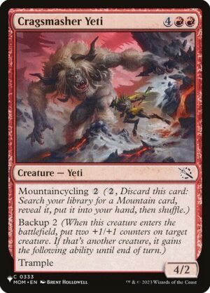Cragsmasher Yeti<br /><span class="collector-number">Collector No. MOM-333</span>