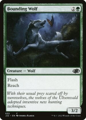 Bounding Wolf<br /><span class="collector-number">Collector No. 633</span>