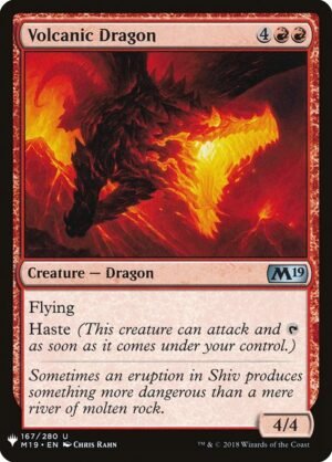 Volcanic Dragon<br /><span class="collector-number">Collector No. M19-167</span>