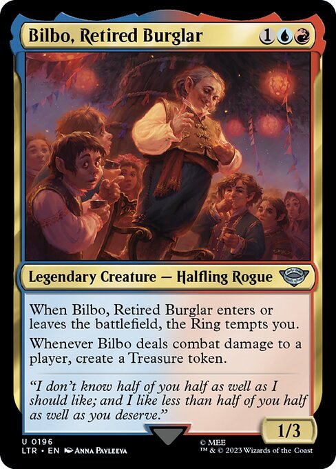 Bilbo, Retired Burglar<br /><span class="collector-number">Collector No. 196</span>