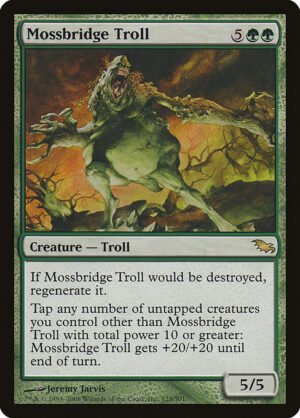 Mossbridge Troll<br /><span class="collector-number">Collector No. 123</span>