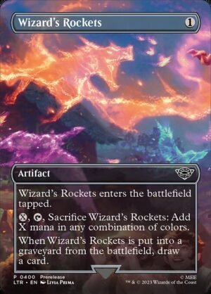 Wizard's Rockets<br /><span class="collector-number">Collector No. 400</span>