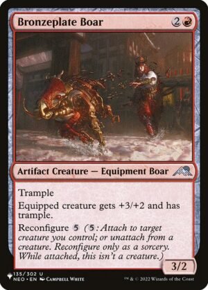 Bronzeplate Boar<br /><span class="collector-number">Collector No. NEO-135</span>