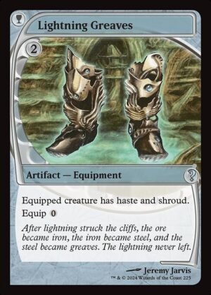 Lightning Greaves<br /><span class="collector-number">Collector No. 225</span>