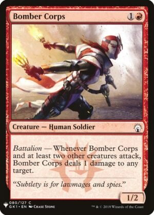 Bomber Corps<br /><span class="collector-number">Collector No. GK1-80</span>