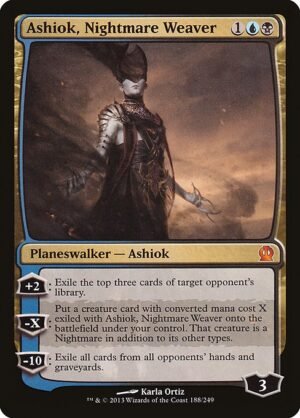 Ashiok, Nightmare Weaver<br /><span class="collector-number">Collector No. 188</span>