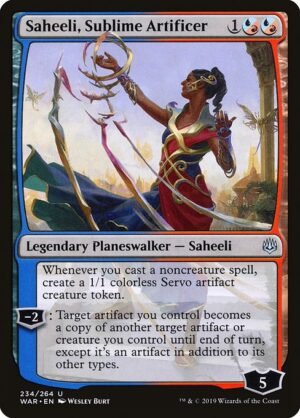 Saheeli, Sublime Artificer<br /><span class="collector-number">Collector No. 234</span>