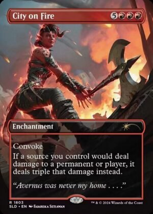 City on Fire - Foil<br /><span class="collector-number">Collector No. 1803</span>